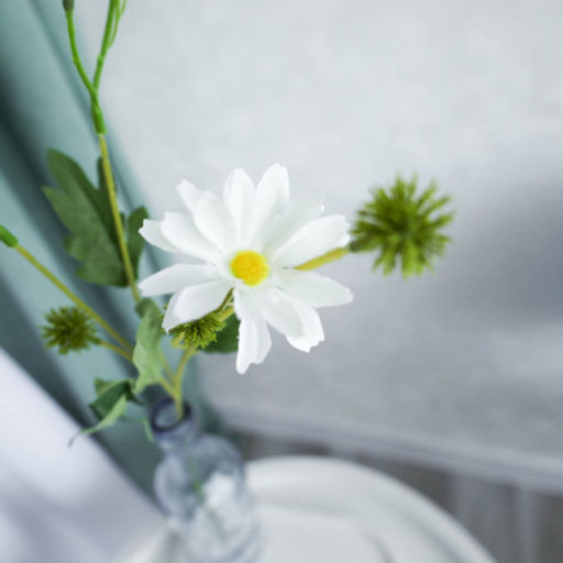 Цветок искусственный Ромашка 65 см / MNY-03 /уп 40/400/ - Галеонтрейд фото 4