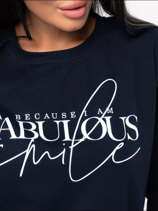 Костюм "Надпись" синий