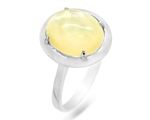 Кольцо из серебра перламутр, Ю-100М48