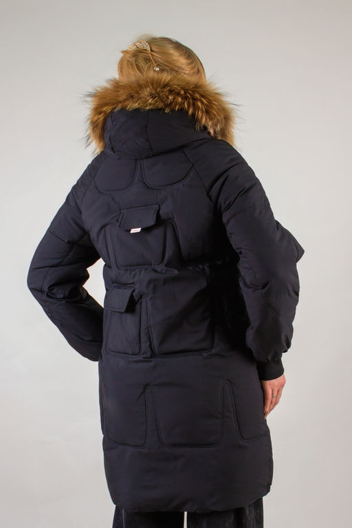 Зимняя парка, натуральный мех арт.620