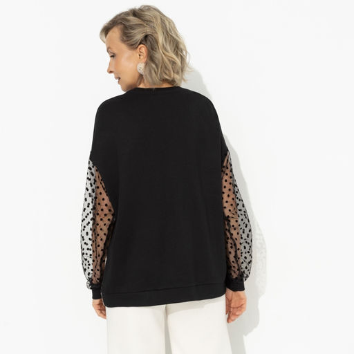 Свитшот дизайнерский Любимый образ (черная) - Charutti фото 5