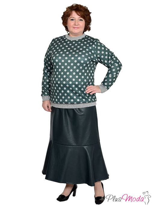 Джемпер Модель №817 размеры 44-84 - Plusmoda фото 3