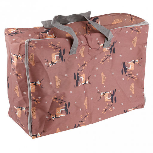 Сумка-органайзер для хранения подушек/одеял/белья/одежды 57х23х38см, ткань Оксфорд, водонепроницаемая, на молнии, цвета микс (Китай) - Домашняя мода фото 2