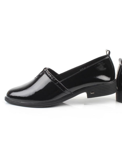 06-M17-5 BLACK Туфли женские (натуральная кожа)