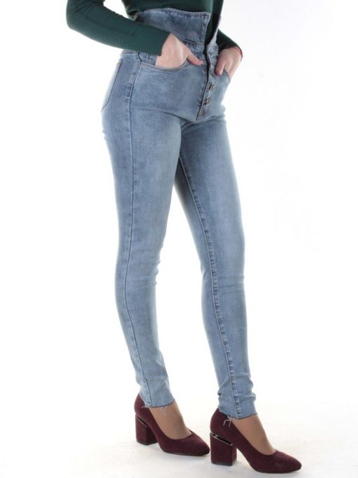 0024 Джинсы женские зауженные YTD JEANS