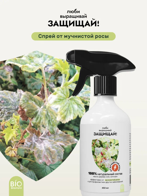 Спрей от мучнистой росы 450 мл