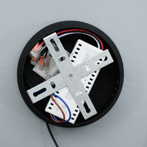 Светильник «Салерно» LED 60 Вт 3000-6000К черно-золотой 50×50×100 см