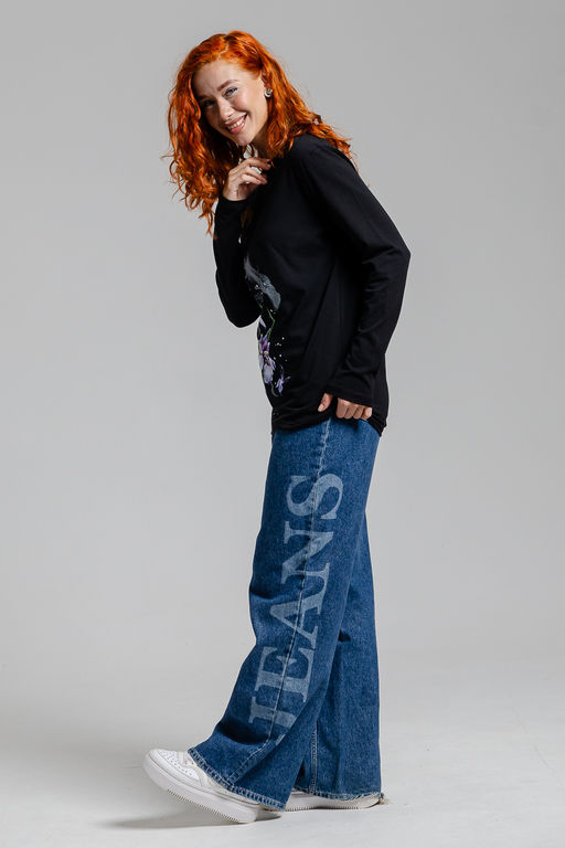 8527 футболка с дл.рукавом унисекс - Натали фото 5