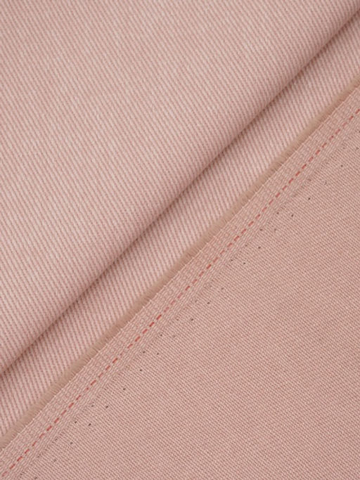 Джинс с ворсом цв.Св.лососево-бежевый, ш.1.5м, хлопок-100%, 330гр/м.кв - Купава фото 3