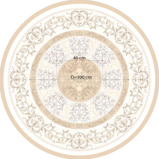 Скатерть круглая Этель Классика d=150 см, 100 % хлопок  фото 5