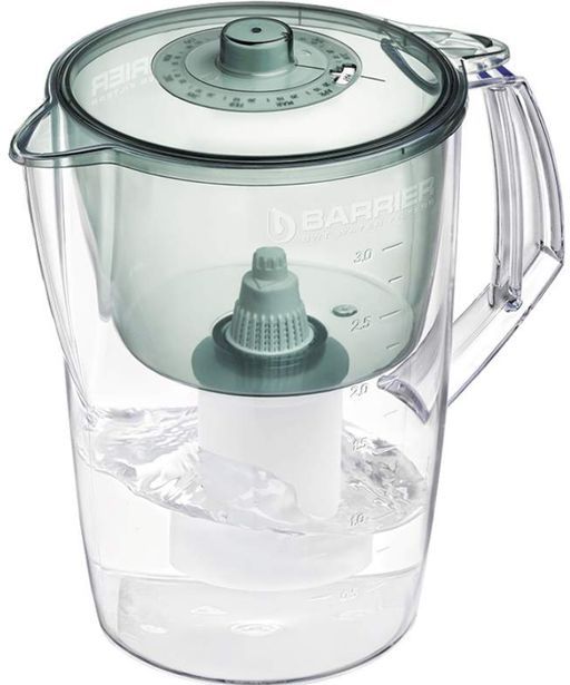 -30% Фильтр-кувшин Норма 3,6 л малахит (календарный индикатор), Барьер  фото 3