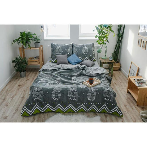 Постельное бельё Этель дуэт Ушастые совы (вид 1) 143 х 215 см - 2 шт., 220 х 240 см, 70 х 70 см - 2 шт  фото 18