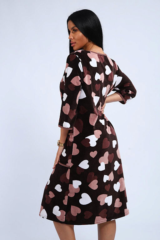 Халат велюровый на молнии (941-6) - Плиона фото 141