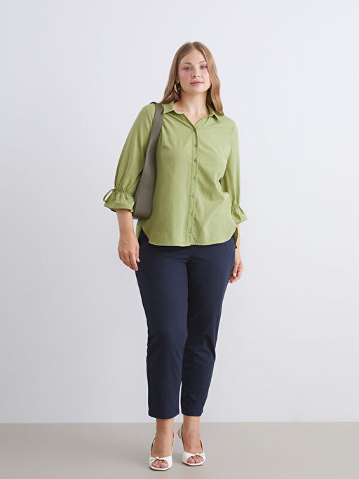 Regular Fit F?rf?rl? Kad?n G?mlek