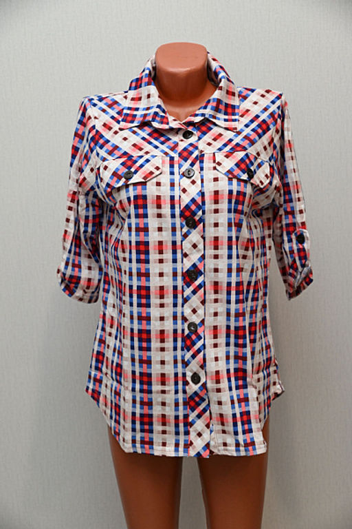 Туника на пуговицах (632-9) - Плиона фото 2