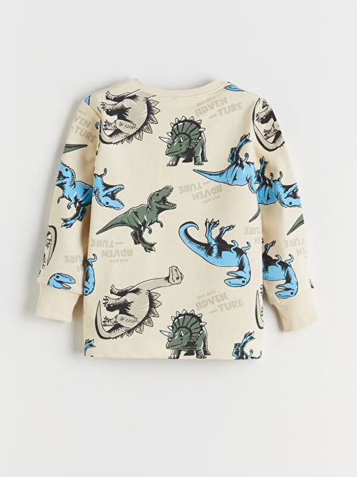 Dinazor Bask?l? Erkek ?ocuk Pijama Tak?m?