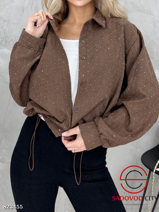 Рубашка (с камнями) + майка