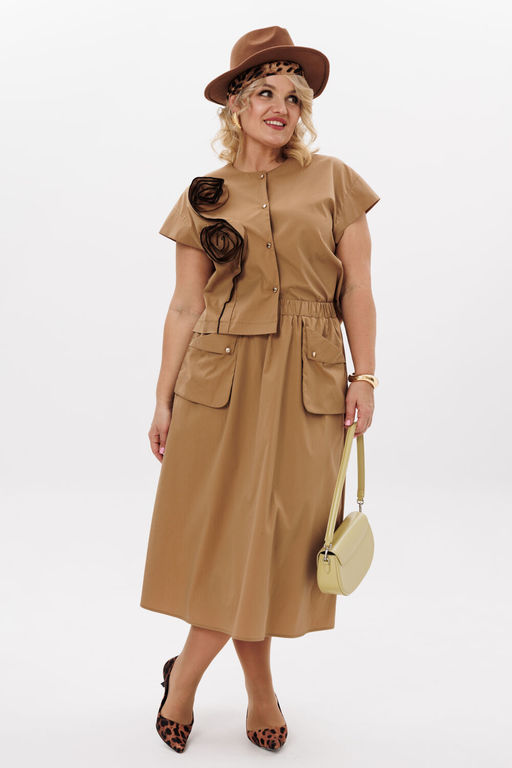 Костюм LM К 5021 песочный