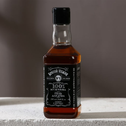 Подарочный набор ЧИСТОЕ СЧАСТЬЕ «Крутой мужик»: гель для душа виски 250 мл и мыло для рук