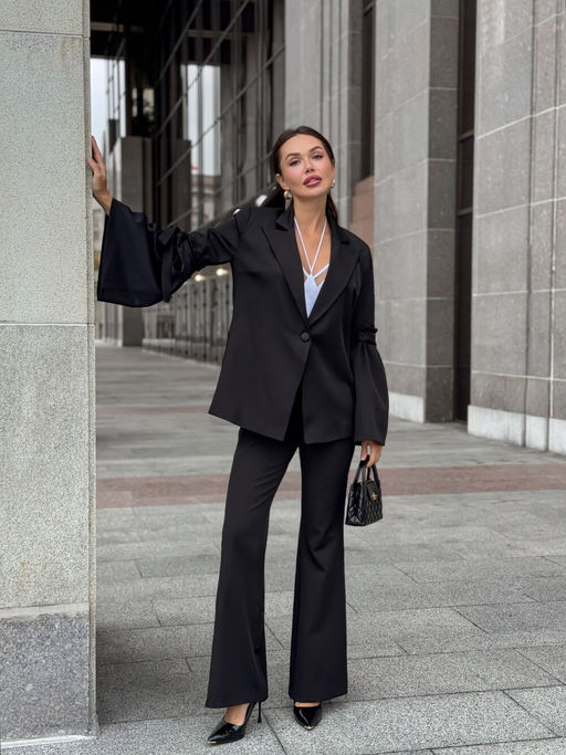 Брюки AURA 4078-176 чёрный