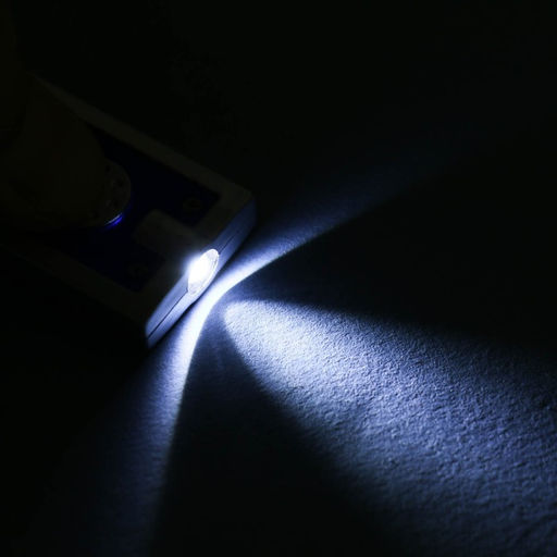 Набор подарочный, 3 предмета: ручка, нож 5в1, фонарик, синий