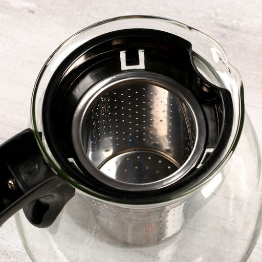 Чайник заварочный стеклянный «Дом», 900 мл