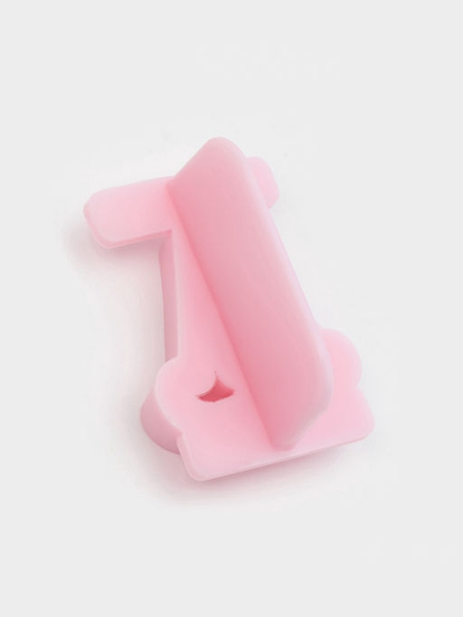 Цена за 4 шт. Печати для теста и мастики «Английский алфавит», набор 26 шт., 29×19×2.5 см, пластик, розовые