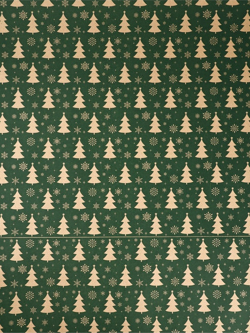 Упаковочная бумага в наборе с ножницами и верёвкой, «Новый год: Зимняя история», рулон 0.68 × 7 м