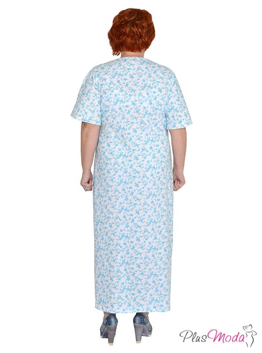 Ночная сорочка Модель №1153 размеры 44-84 - Plusmoda фото 3