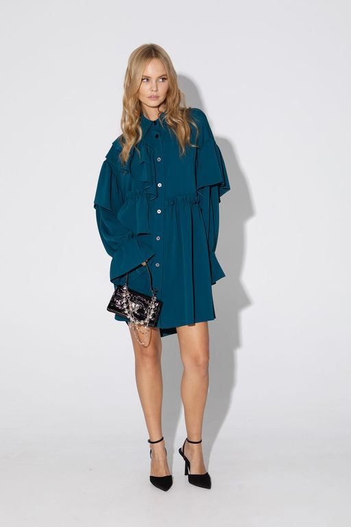 Платье Pirs 4788 изумрудный  фото 3