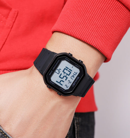 Часы наручные Skmei мужские электронные спортивные 2439black-white