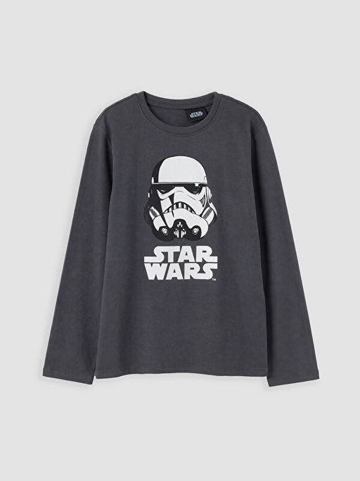 Star Wars Bask?l? Erkek ?ocuk Pijama Tak?m