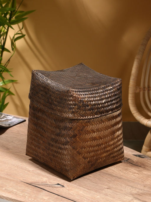 Корзинка плетёная «Рино», 25×25×28 см