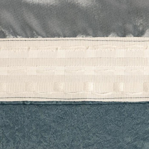 Штора портьерная «Этель. Классика», бирюзовая, 145×265 см