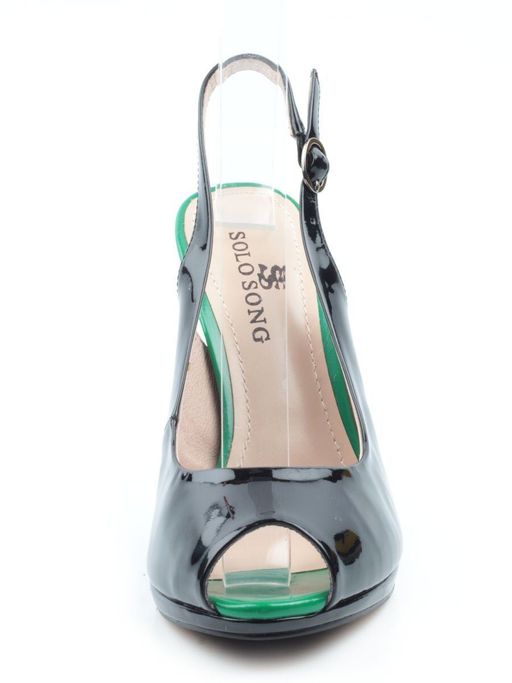 08-EG24-5 BLACK Босоножки женские (натуральная кожа) - Фабричный китай фото 9