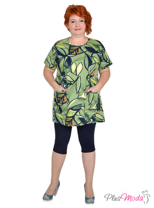 Легинсы Модель №1213 размеры 44-84 - Plusmoda фото 6