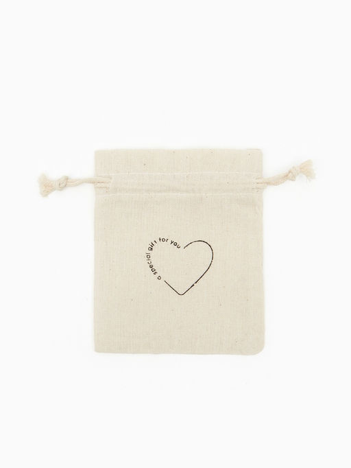 Цена за 50 шт. Мешочек подарочный Нежность лён, 10?12 см, бежевый - Simaland фото 3