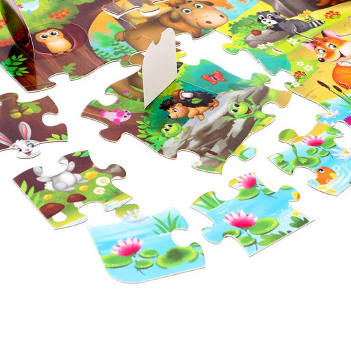 Пазлы с окошками В лесу, 30 деталей - Puzzle time фото 3