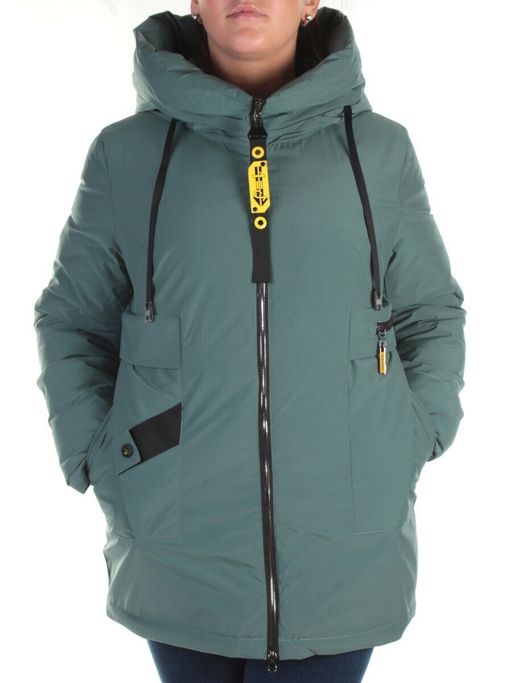 21-973 GREEN Куртка зимняя женская AKIDSEFRS