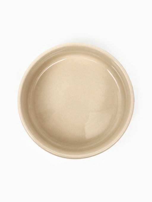 Миска керамическая Горошек 200 мл - 10.510.54 см, бежевая - Пижон фото 3