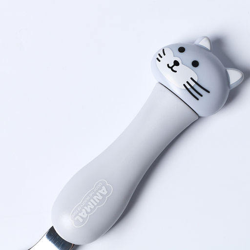 Набор детских столовых приборов в футляре Котята, вилка, ложка - Simaland фото 3