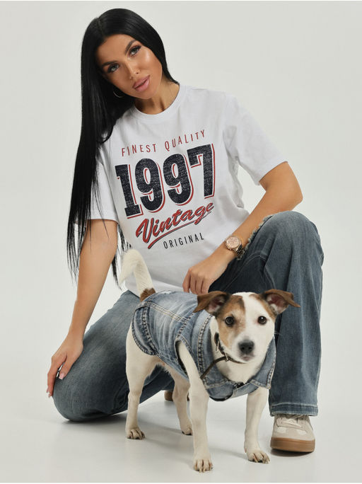 Футболка "Качество" белый женская