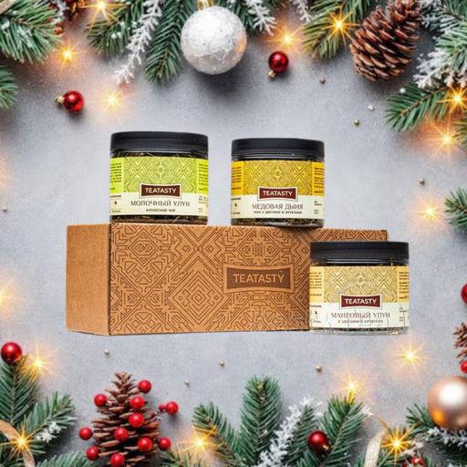 Ф Подарочный набор чая №7 (3 вида) (PET10)