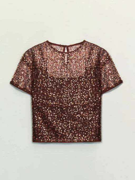 Топ из пайеток / Zarina