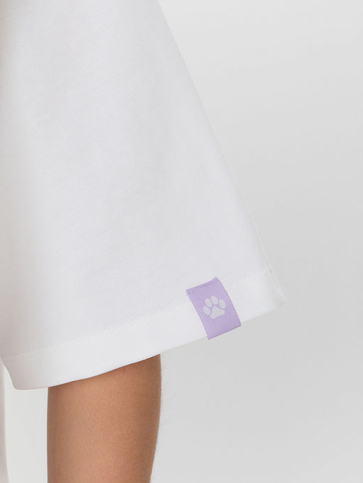 Футболка женская белая с принтом - Mark formelle фото 6