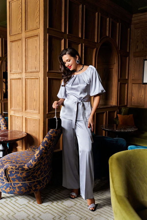 Костюм Beautiful Free 6381 стальной - Beautiful&free фото 11