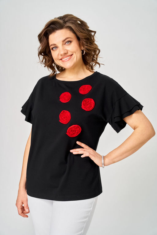 Джемпер Rumoda 2287 черный  фото 9