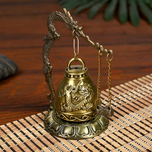 Колокол-гонг металл настольный Дракон d=4,5 см 11,2х9,5х9,5 см - Simaland фото 2