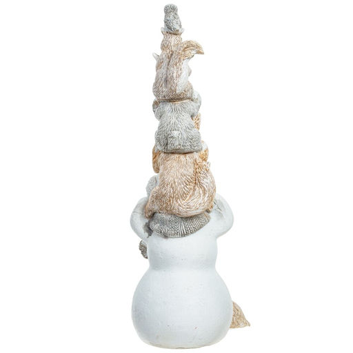 Фигурка декоративная "Снеговик", L9 W10 H26 см
