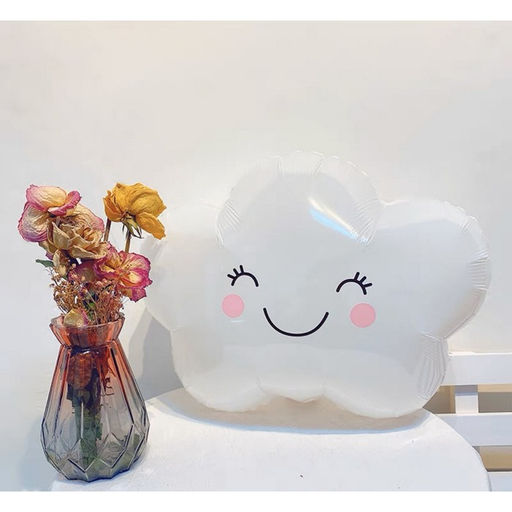 Цена за 5 шт. Воздушный шар фольгированный 19" «Счастливое облако», фигура